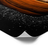 Katze mit Kürbishaar Poster (Ecke)