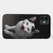Katze mit Mustache Case-Mate iPhone Hülle (Rückseite (Horizontal))