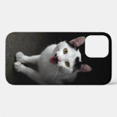 Katze mit Mustache Case-Mate iPhone Hülle (Rückseite (Horizontal))
