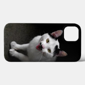 Katze mit Mustache Case-Mate iPhone Hülle (Rückseite (Horizontal))