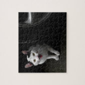Katze mit Mustache Puzzle (Vertikal)