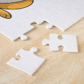 Katze mit Ramen Bowl Puzzle (Seite)