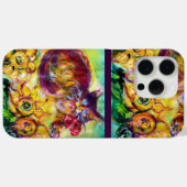 KATZE MIT ROTEN RIBBON UND SONNENBLUMEN Case-Mate iPhone HÜLLE (Rückseite (Horizontal))