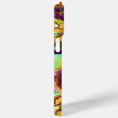 KATZE MIT ROTEN RIBBON UND SONNENBLUMEN Case-Mate iPhone HÜLLE (Rückseite / Rechts)