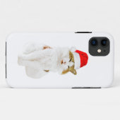 Katze mit Santa's Hat Case-Mate iPhone Fall Hülle (Rückseite (Horizontal))