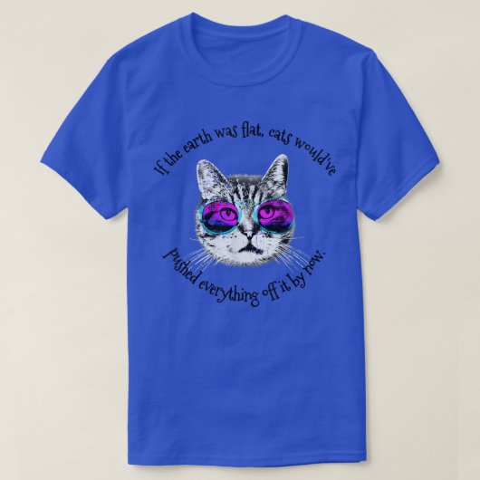 Katze mit schlechter Einstellung T-Shirt (Design vorne)