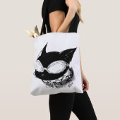 Katze mit Schutzbrillen-Logo-Tasche Tasche (Von Nahem)