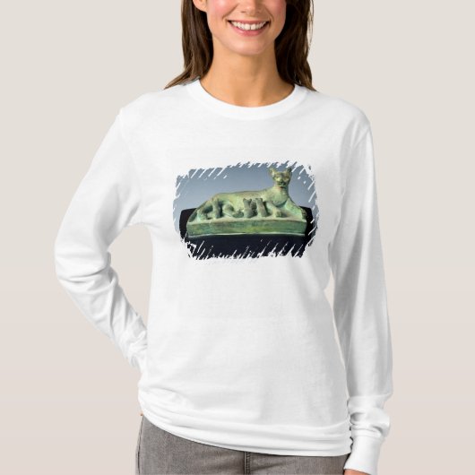 Katze mit seinen Kätzchen T-Shirt (Vorderseite)