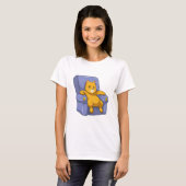 Katze mit Sofa T-Shirt (Vorne ganz)