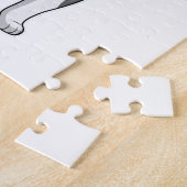 Katze mit Sonnenblume Puzzle (Seite)