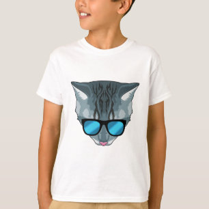 Katze mit Sonnenbrille T-Shirt
