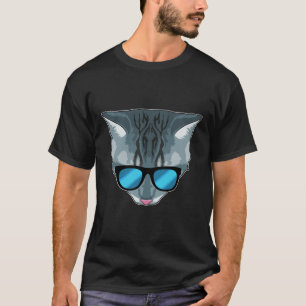 Katze mit Sonnenbrille T-Shirt