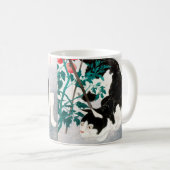 Katze mit Tomato-Pflanze (1931) von Hiroaki Takaha Kaffeetasse (VorderseiteRechts)
