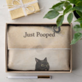 Katze mit Zoomies Seidenpapier (Geschenk)