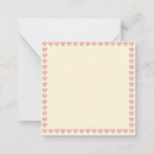 Katze Mitteilungskarte (Rückseite)