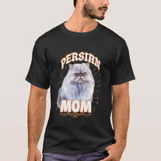 Katze Mommy PERSIAN CAT MAMA Katze Lover Persische T-Shirt