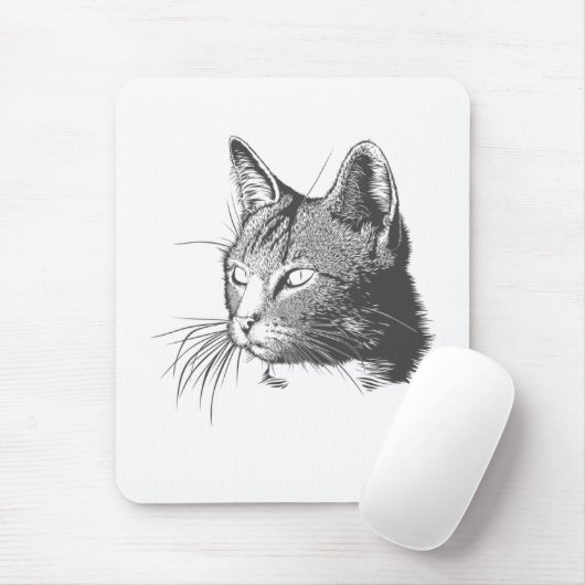 Katze Mousepad (Mit Mouse)