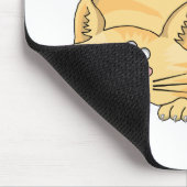 Katze Mousepad (Ecke)