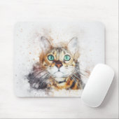 Katze Mousepad (Mit Mouse)