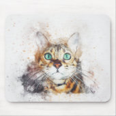 Katze Mousepad (Vorne)