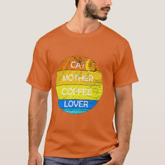 KATZE MUTTER KAFFEE LOVER 74 T-Shirt