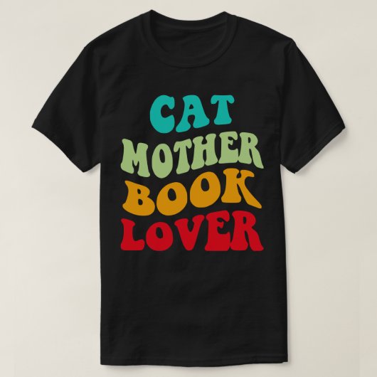Katze Mutterbuch Lover III T-Shirt (Design vorne)