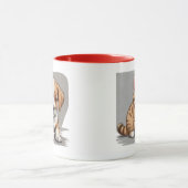 Katze N Hund Tasse (Zentrum)