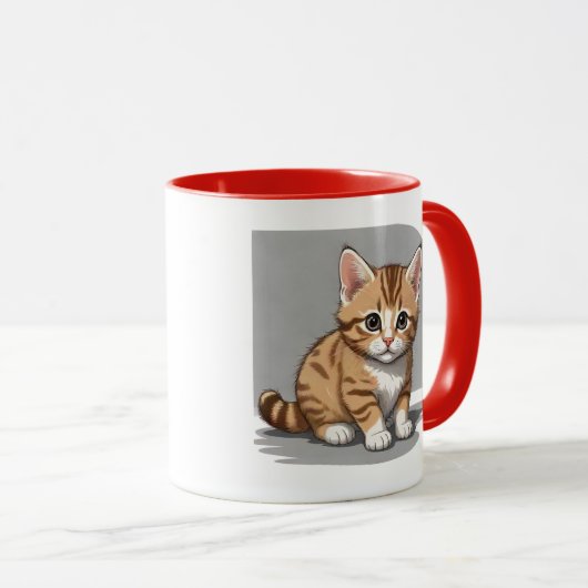 Katze N Hund Tasse (VorderseiteRechts)