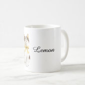 Katze namens Lemon Kaffeetasse (VorderseiteRechts)