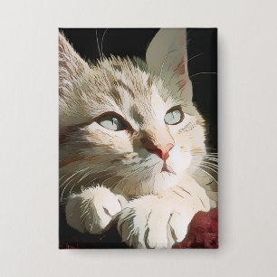 Katze, Natur, Haustier Button