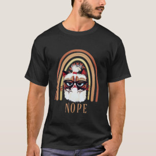 Katze Nein Für Katze Wütende Kitty T-Shirt