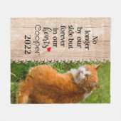 Katze nicht mehr auf unserer Seite, sondern für im Fleecedecke (Vorderseite (Horizontal))