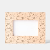 Katze Niedlich und spielerisch aus einem Pocket Geätzte Rahmen (Vorderseite)