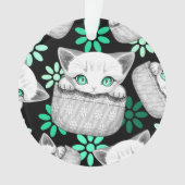 Katze Niedlich und spielerisch aus einem Pocket Ornament (Vorderseite)