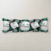 Katze Niedlich und spielerisch aus einem Pocket Seitenschläferkissen (Rückseite)