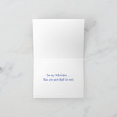 Katze Niedlich Valentine Feiertagskarte (Innenseite)