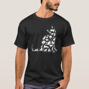 Katze  Niedliche Kätzchen Katze 2 T-Shirt