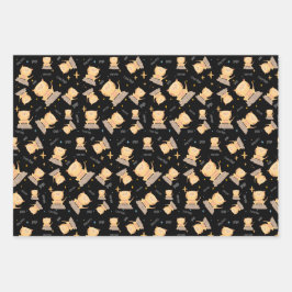 Katze - Niedliche Yogakatze für Katze Lover, Yoga Geschenkpapier Set