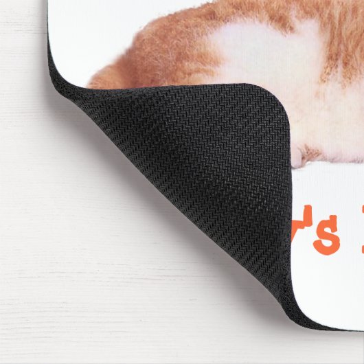 Katze niemanden Purrfect Mousepad (Ecke)