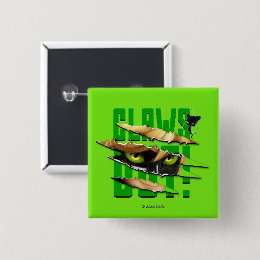 Katze Noir & Plagg | Ausstreichen Button (Vorne & Hinten)