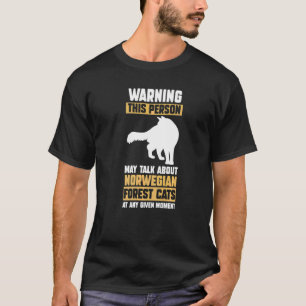 Katze Norwegische Waldkatze  3 T-Shirt