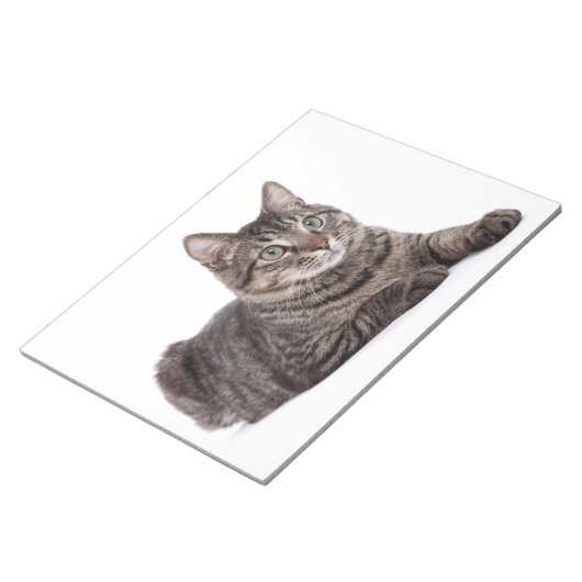 Katze Notizblock (angewinkelt)