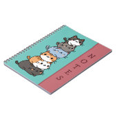 Katze Notizblock (Linke Seite)