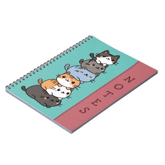 Katze Notizblock (Linke Seite)