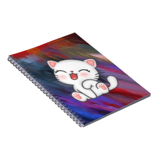 Katze Notizblock (Rechte Seite)