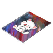 Katze Notizblock (Linke Seite)