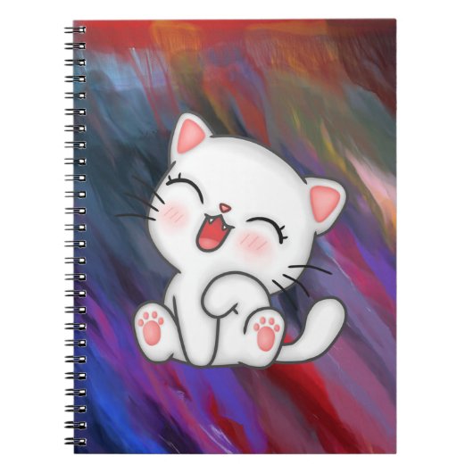 Katze Notizblock (Vorderseite)