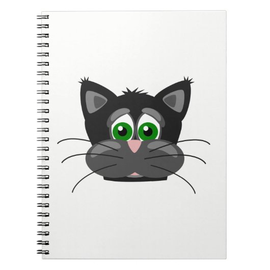 Katze Notizblock (Vorderseite)