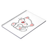 Katze Notizblock (Linke Seite)