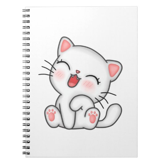 Katze Notizblock (Vorderseite)